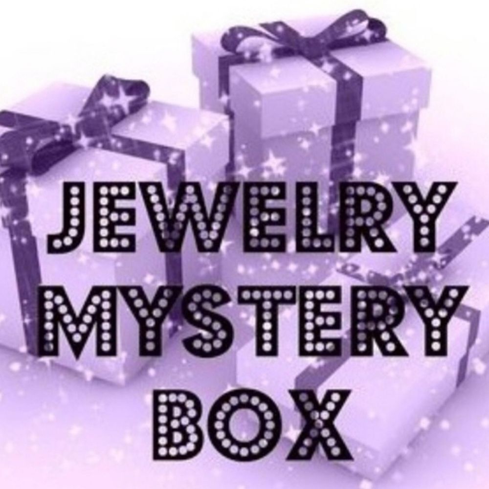 NEW Costume Jewelry Mystery Box. 5+ Pieces